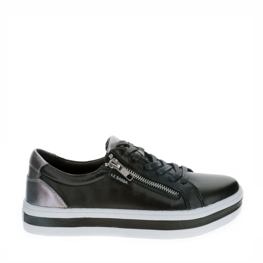 Shoes LE SANSA | Shovo Black Pewter