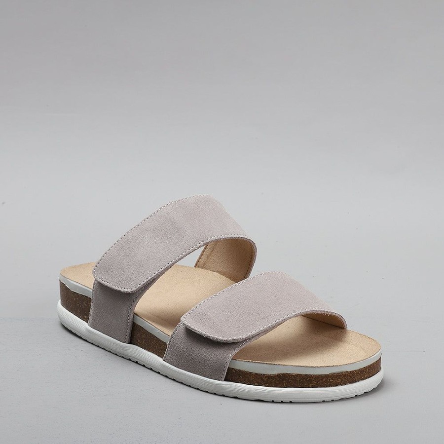 Shoes LE SANSA | Alama Taupe Suede