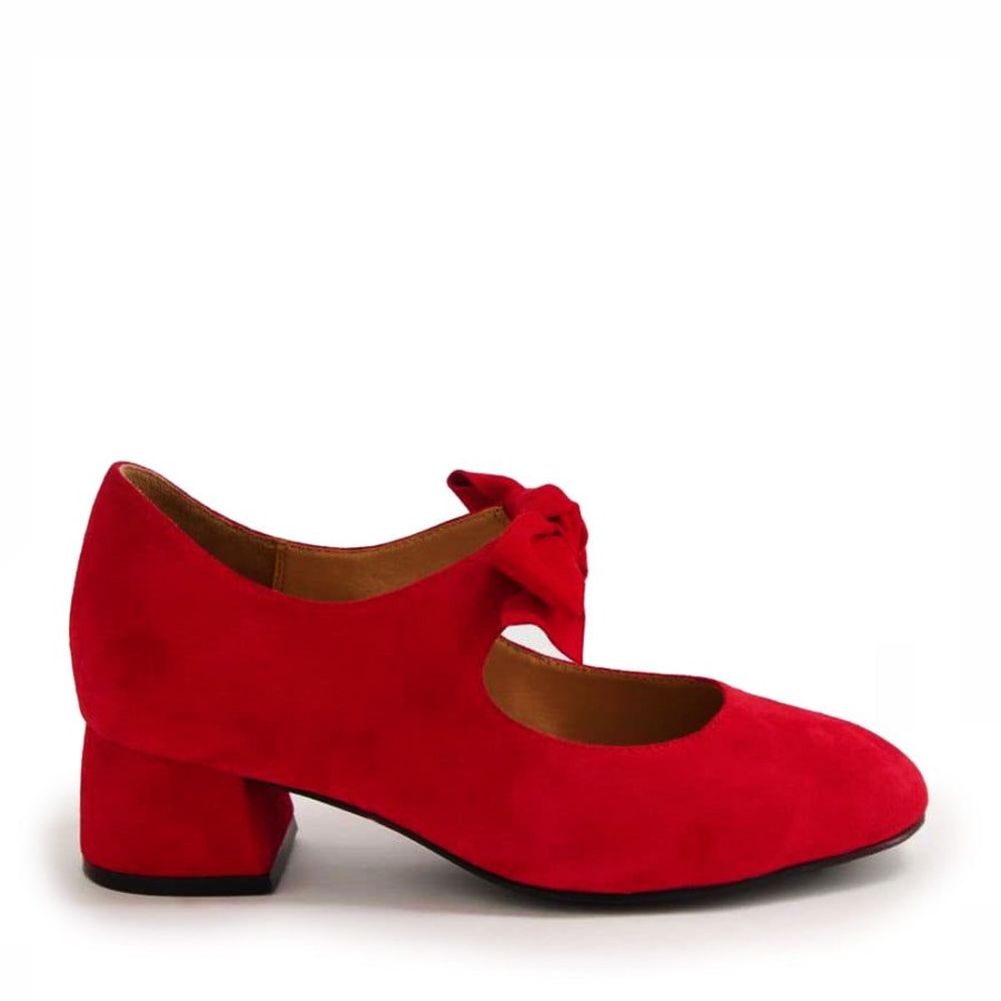 Shoes ZIERA | Ziera - Zolly - W - Zr Red Suede